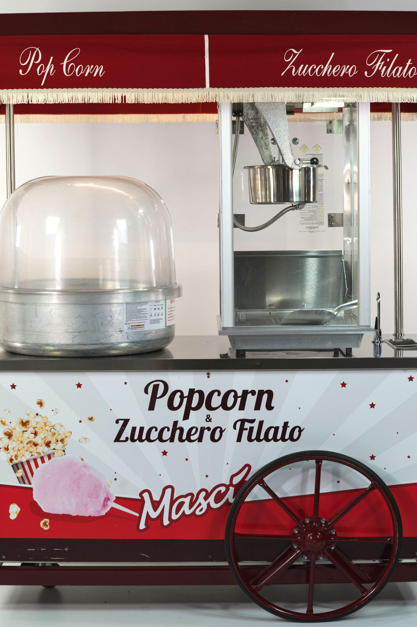 Carretto Pop Corn e Zucchero Filato 2