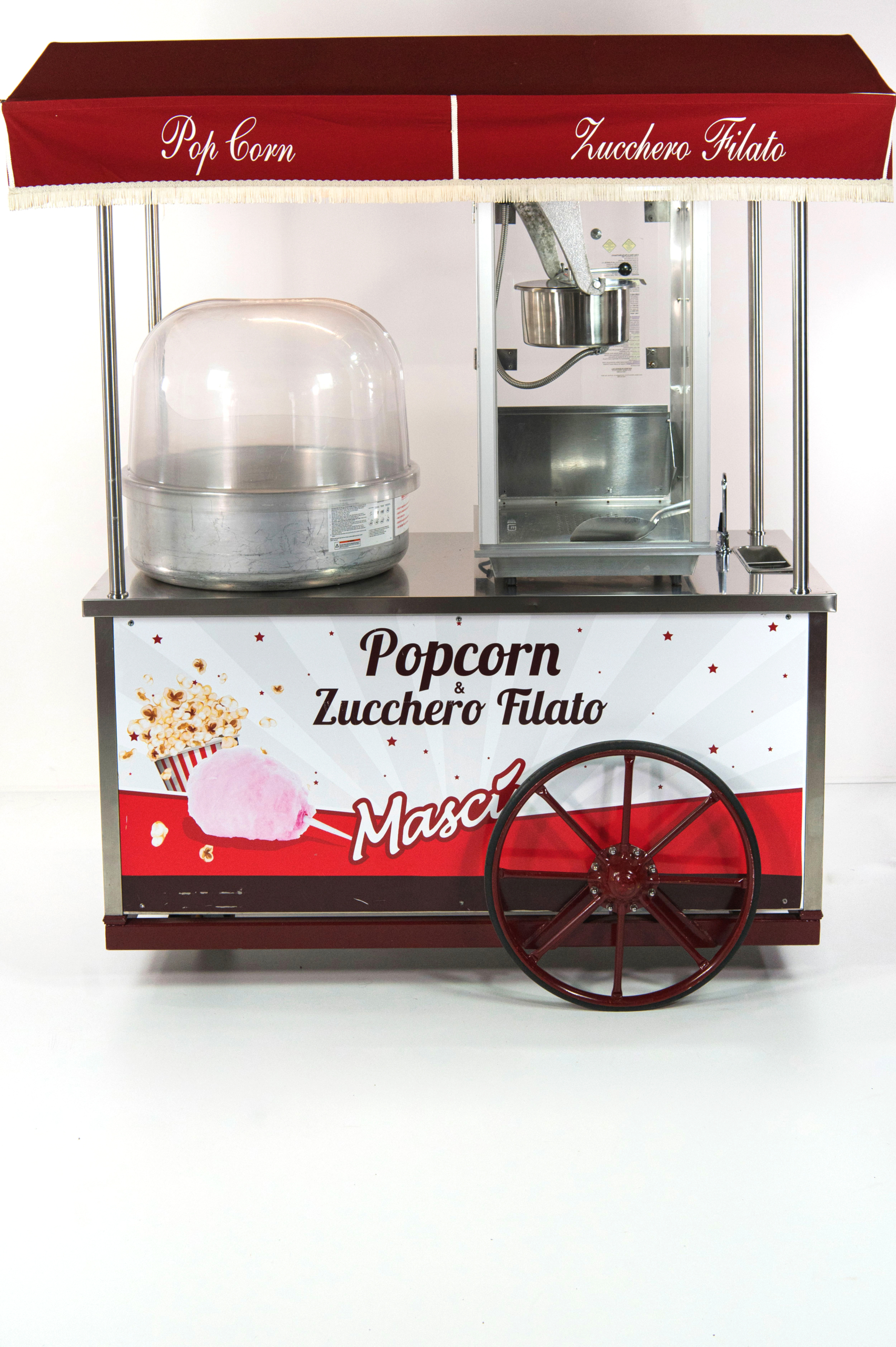 Carretto Pop Corn e Zucchero Filato 3